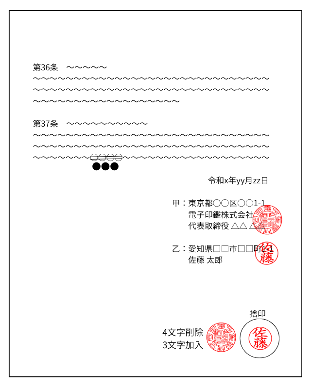 捨印とは?契約書で損しないための押し方とリスク回避術 | 電子印鑑・決裁・署名・契約サービスのシヤチハタクラウド