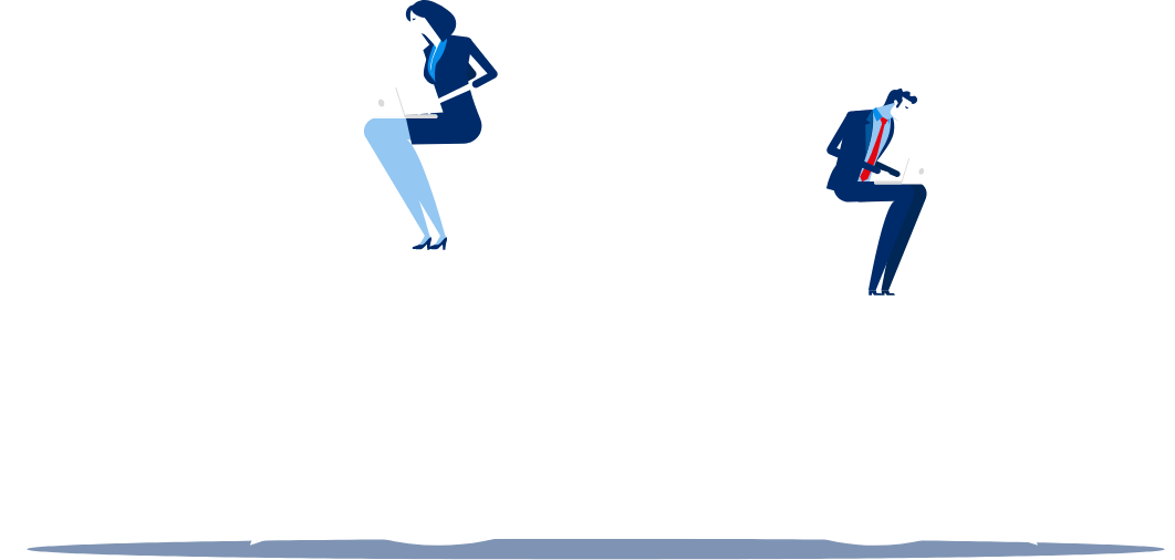 Shachihata Cloud お問い合わせ イラスト